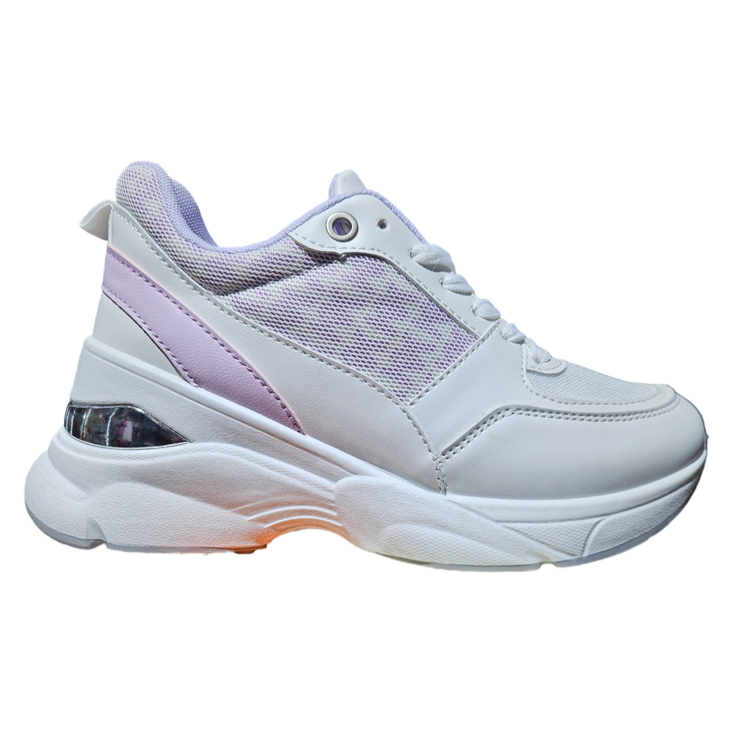 Zapatilla Blanca - Lila