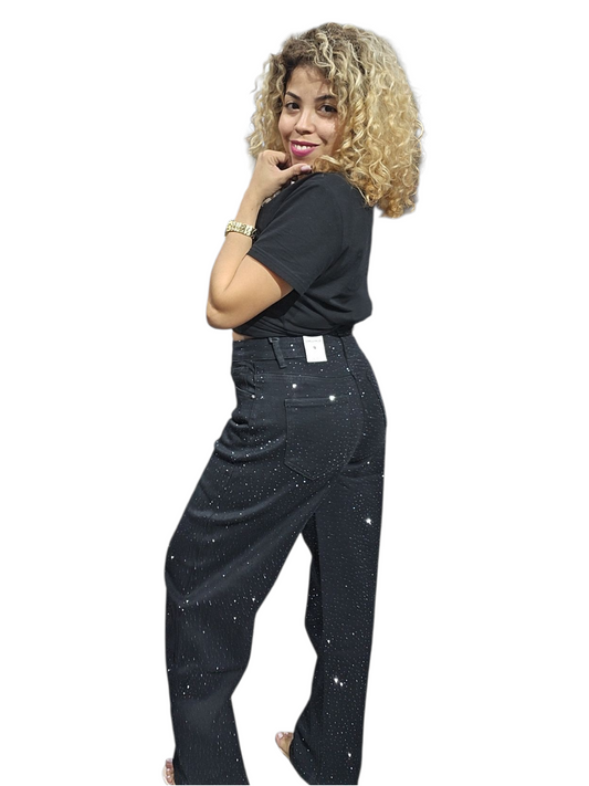 Vaquero Balón Brillo por delante y por detrás